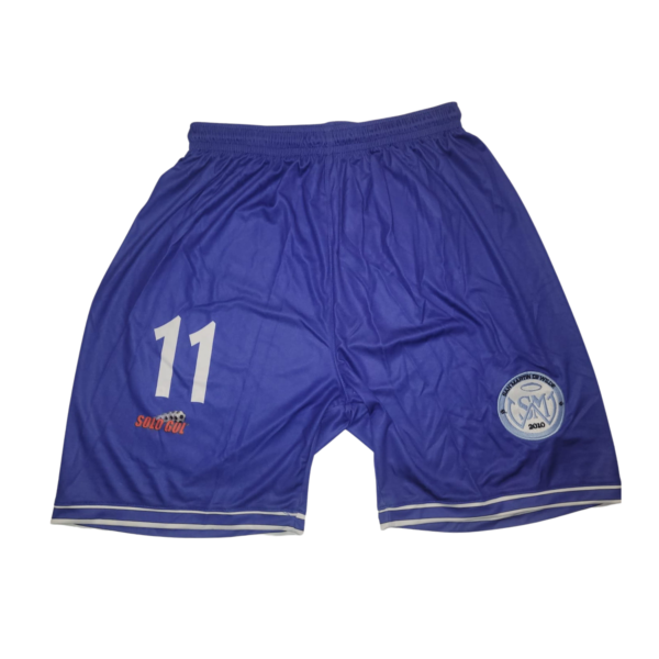 Pantalones Fútbol Masculino Azules y Rojos - Imagen 3