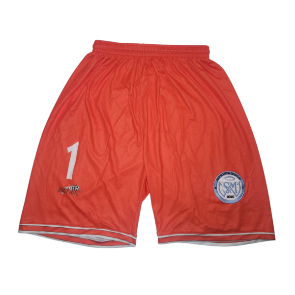 Pantalones Fútbol Masculino Azules y Rojos - Imagen 2